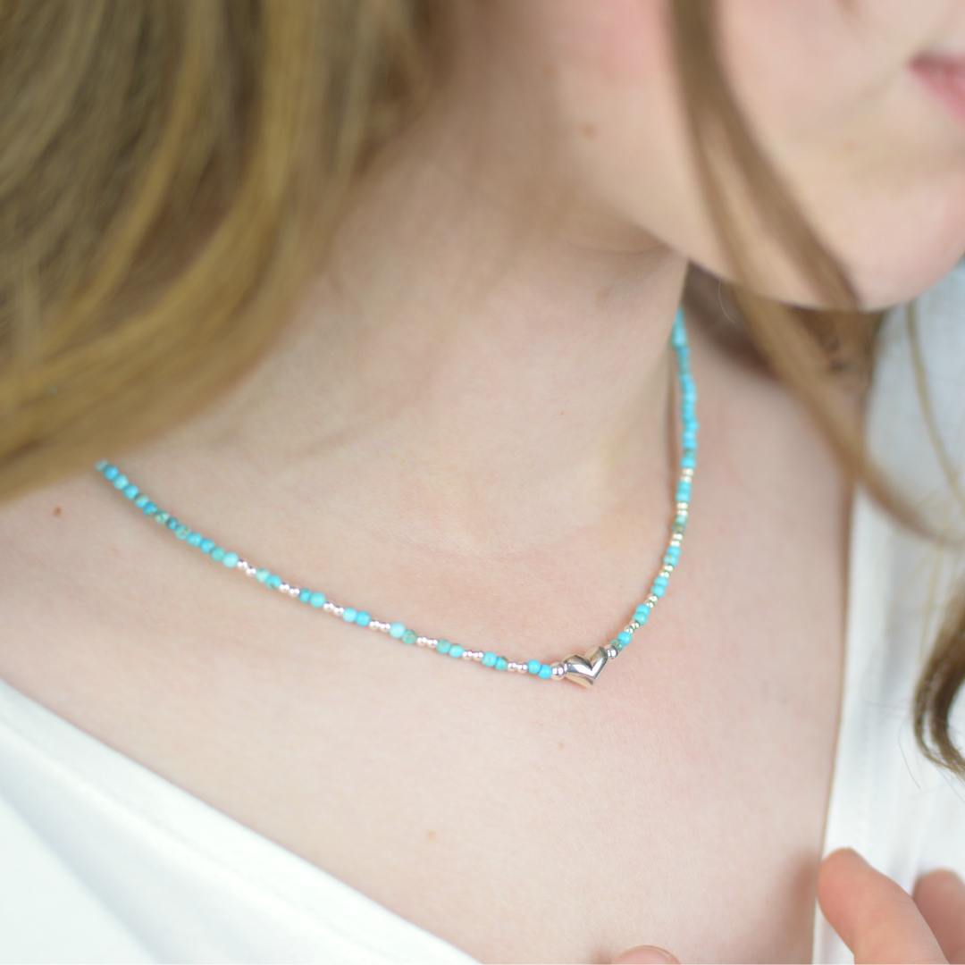 Amore Turquoise Necklace