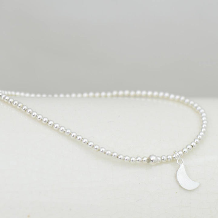 Crescent Moon Stretchy Bracelet