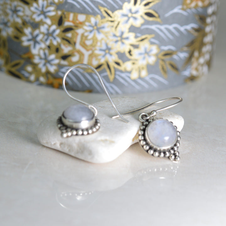 Earrings - Moonstone  Earrings